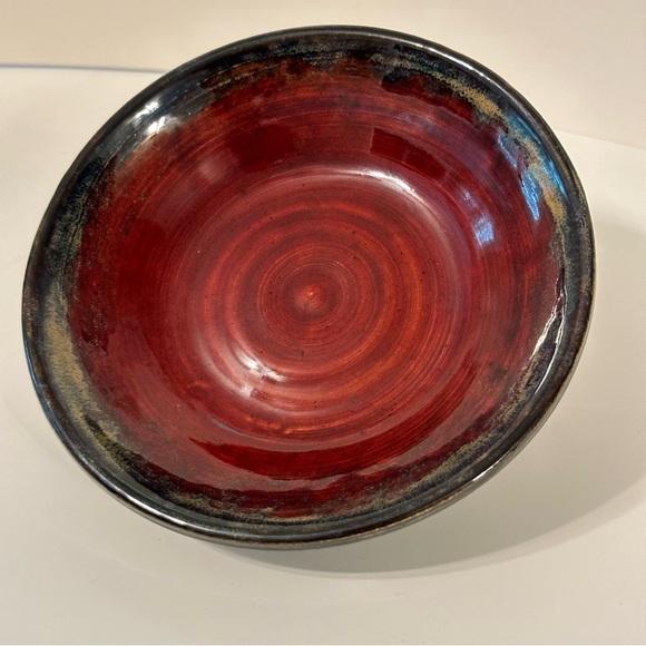 Handmade small stoneware dessert plate - Picture 1 of 5